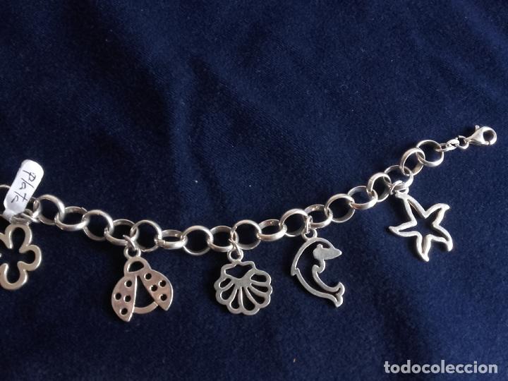 Joyeria: Pulsera de plata con colgantes - Foto 3