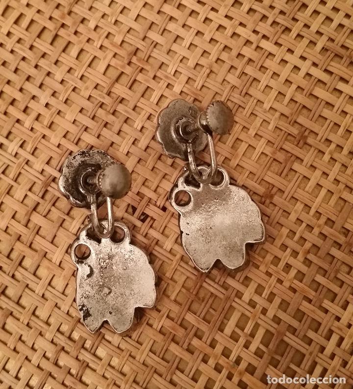 Joyeria: lote de 2 pares pendientes vintage - Foto 6