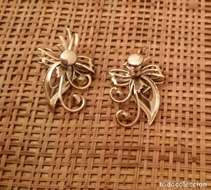 Joyeria: lote de 2 pares pendientes vintage - Foto 9