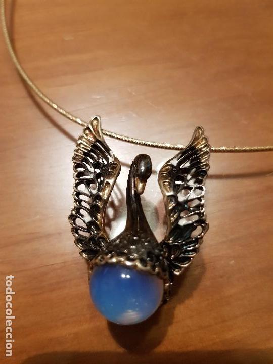 Joyeria: Pendientes y colgante plata dorada y esmaltada - Foto 10