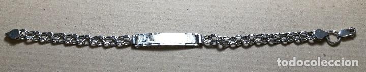 Joyeria: PULSERA ESCLAVA DE PLATA DE LEY CONTRASTADA - Foto 1