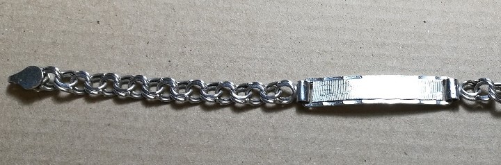 Joyeria: PULSERA ESCLAVA DE PLATA DE LEY CONTRASTADA - Foto 7
