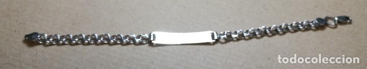Joyeria: PULSERA ESCLAVA DE PLATA DE LEY CONTRASTADA - Foto 4