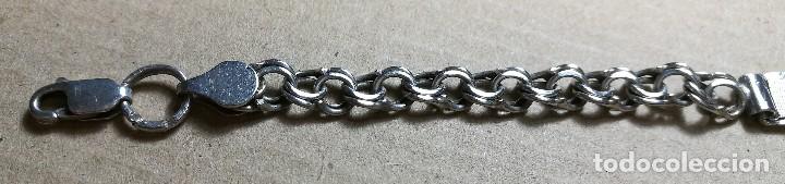 Joyeria: PULSERA ESCLAVA DE PLATA DE LEY CONTRASTADA - Foto 6
