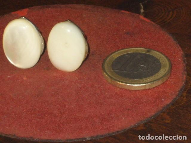 Joyeria: PENDIENTES DE NACAR.VINTAGE. - Foto 3