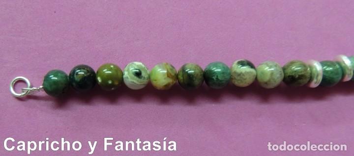 Joyeria: Pulsera de jaspe oce&aacute;nico n&ordm; M9562 - Foto 2