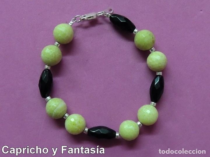 Joyeria: Pulsera de onix y jade n&ordm; M9573 - Foto 1