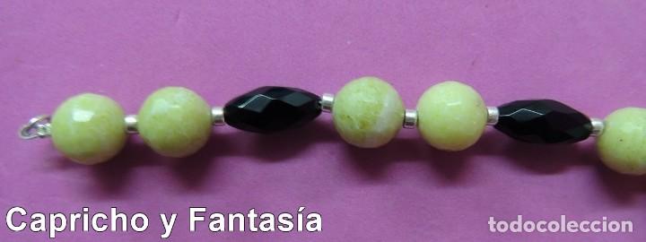 Joyeria: Pulsera de onix y jade n&ordm; M9573 - Foto 2