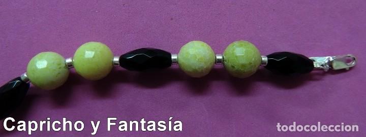 Joyeria: Pulsera de onix y jade n&ordm; M9573 - Foto 3