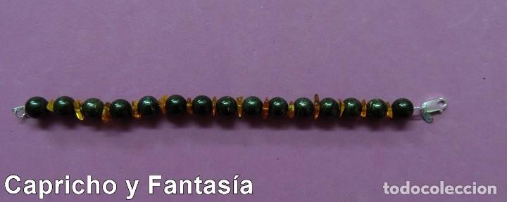 Joyeria: Pulsera de broncita y ambar n&ordm; M9583 - Foto 2