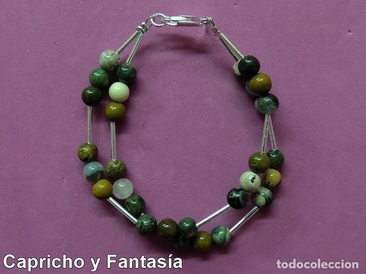 Joyeria: Pulsera de jaspe oce&aacute;nico n&ordm; M9595 - Foto 1