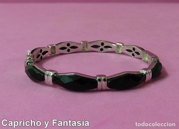Joyeria: Brazalete plata y onix n&ordm; M9370 - Foto 1