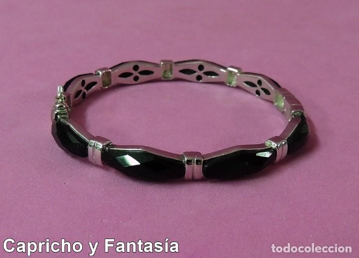 Joyeria: Brazalete plata y onix n&ordm; M9370 - Foto 2