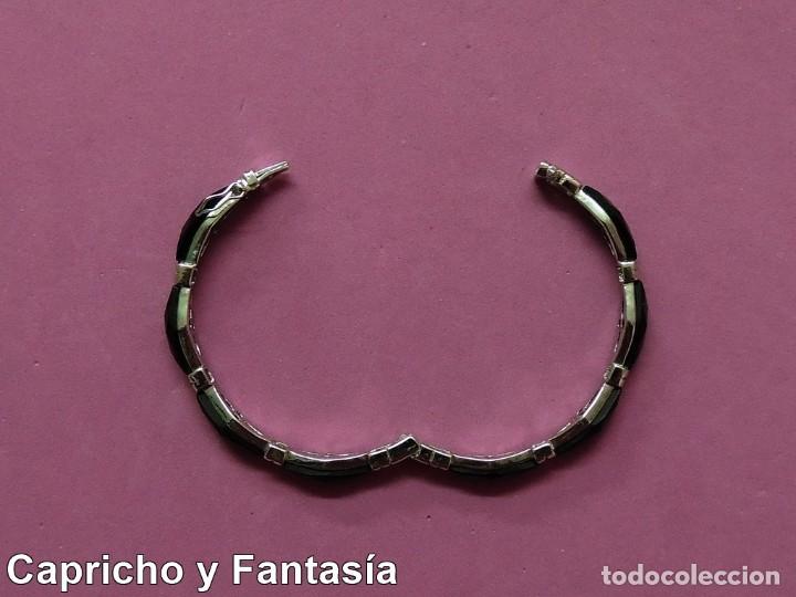Joyeria: Brazalete plata y onix n&ordm; M9370 - Foto 4