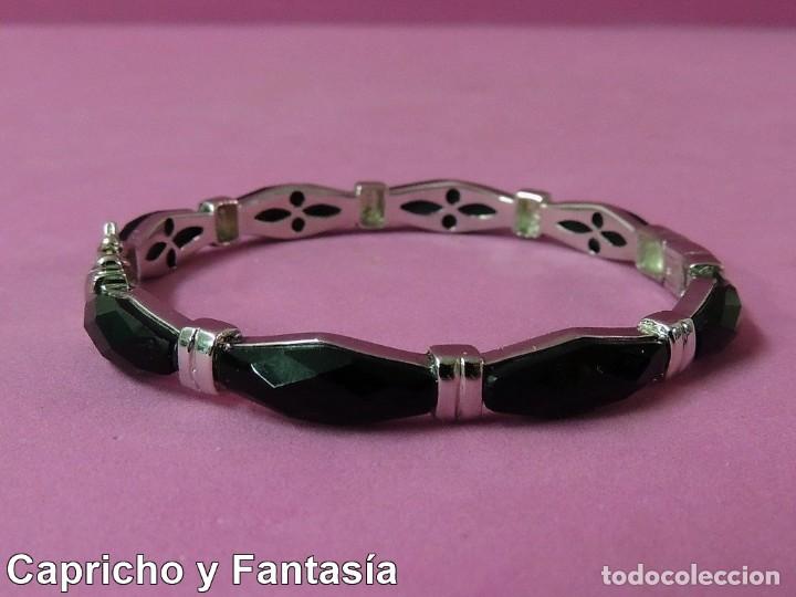 Joyeria: Brazalete plata y onix n&ordm; M9370 - Foto 5