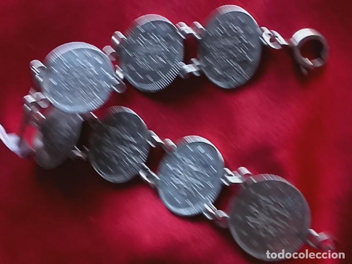 Joyeria: Pulsera monedas plata - Foto 1