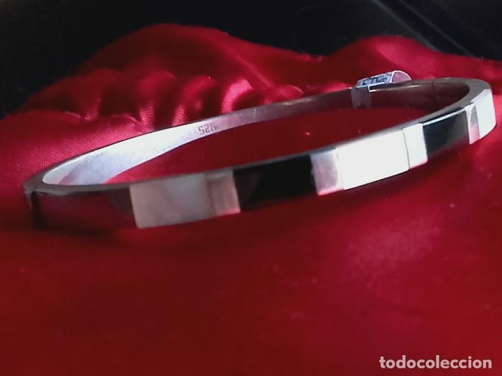 Joyeria: Pulsera ,brazalete de plata y nacar - Foto 5