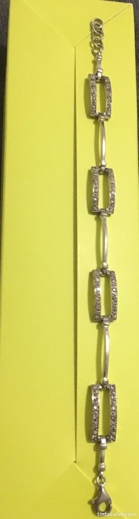 Joyeria: Pulsera plata , con cristales o simil - Foto 1
