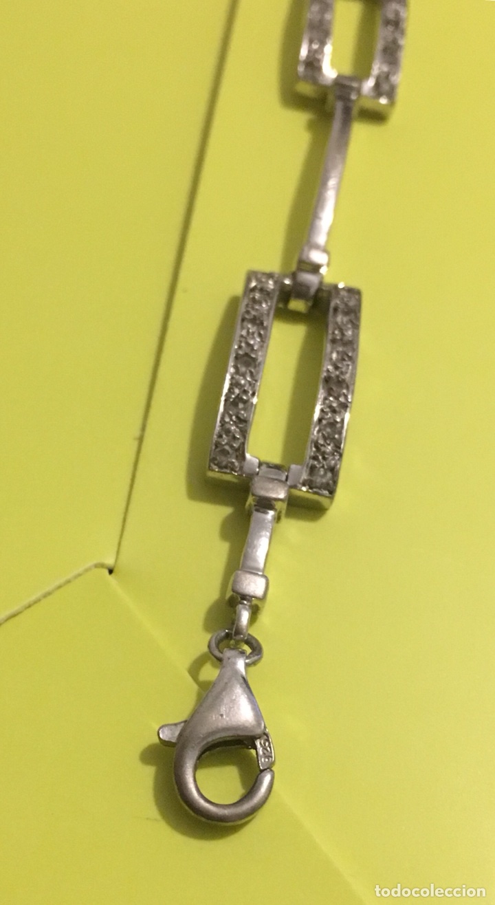 Joyeria: Pulsera plata , con cristales o simil - Foto 3