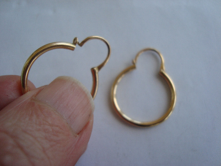 Joyeria: PENDIENTES ORO 18 KILATES.4,38 GRS - Foto 3