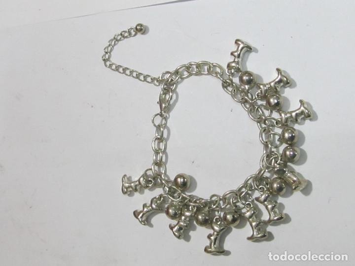 Joyeria: PULSERA PLATEADA CON COLGANTES - Foto 1