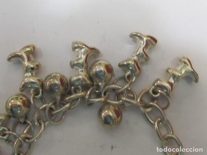 Joyeria: PULSERA PLATEADA CON COLGANTES - Foto 4