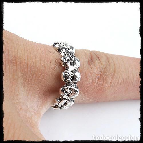Joyeria: ANILLO CON MULTIPLES CALAVERAS - Foto 2