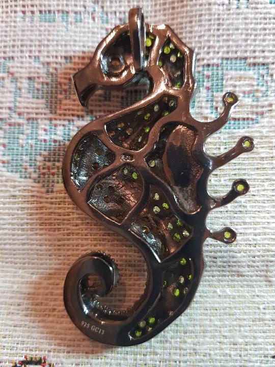 Joyeria: Colgante de plata caballito del mar - Foto 5
