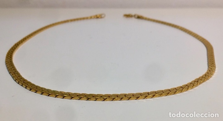 Joyeria: Gargantilla cadena chapada en oro. - Foto 4