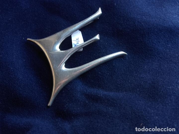 Joyeria: Broche de plata dise&ntilde;o firmado - Foto 1