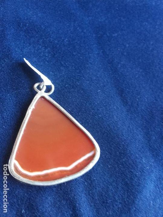 Joyeria: Colgante de plata y agata - Foto 2
