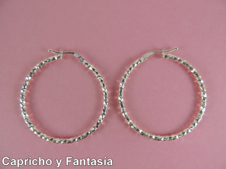 Joyeria: Pendientes de plata n&ordm; par0115 - Foto 2