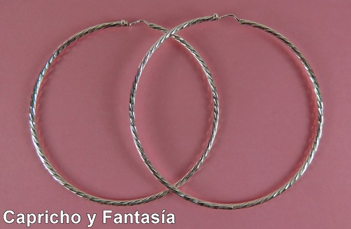 Joyeria: Pendientes de plata n&ordm; par0134 - Foto 1