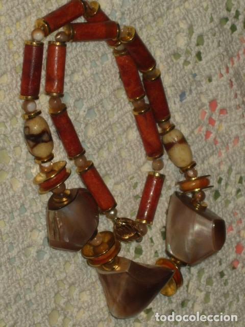 Joyeria: COLLAR DE CORAL DE MANZANA Y NACAR. - Foto 6