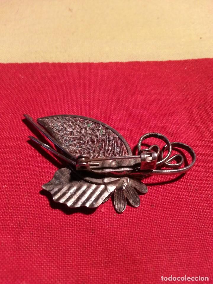 Joyeria: BROCHE DE LATON / PLATEADO . - Foto 3