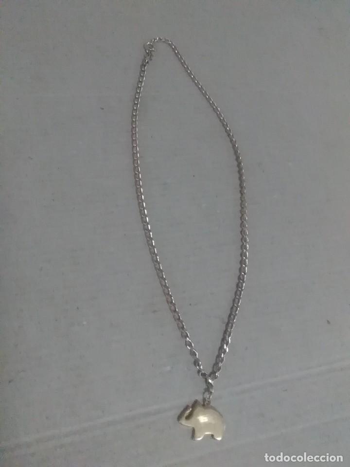 Joyeria: Cadena y elefante (plaque oro 18 kilates) - Foto 1