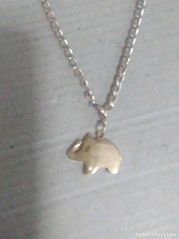 Joyeria: Cadena y elefante (plaque oro 18 kilates) - Foto 2