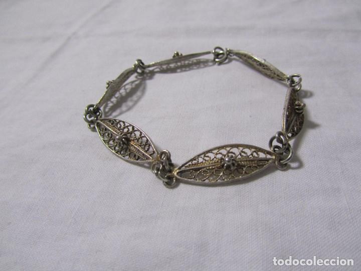 Joyeria: Pulsera de filigrana de plata - Foto 3