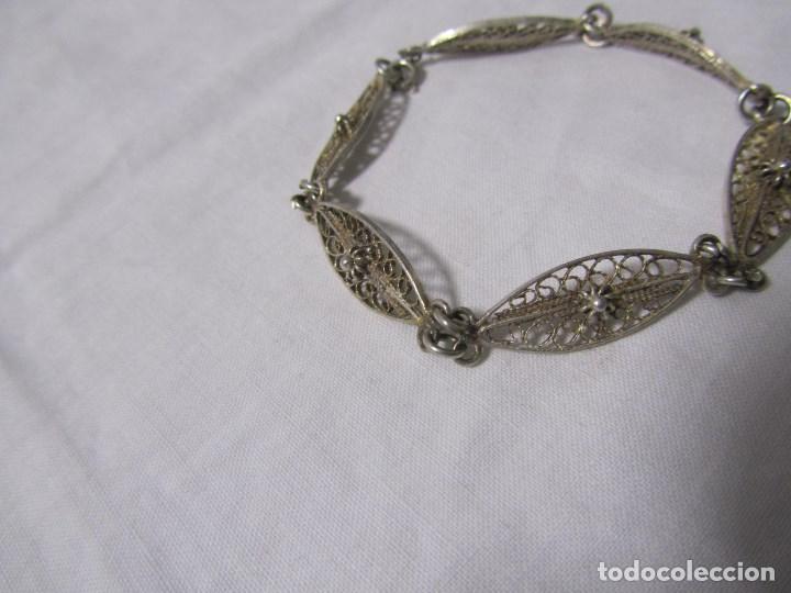 Joyeria: Pulsera de filigrana de plata - Foto 4
