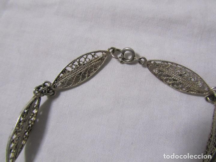 Joyeria: Pulsera de filigrana de plata - Foto 5