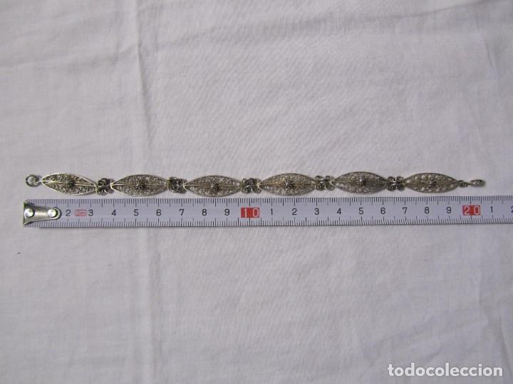 Joyeria: Pulsera de filigrana de plata - Foto 6