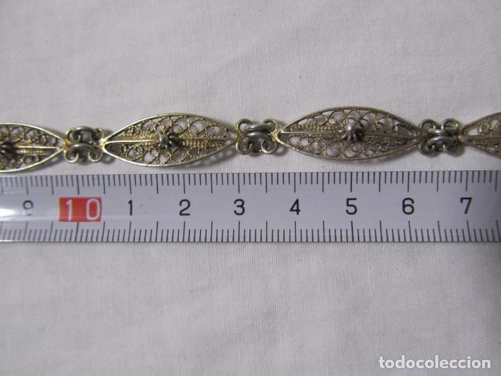 Joyeria: Pulsera de filigrana de plata - Foto 8