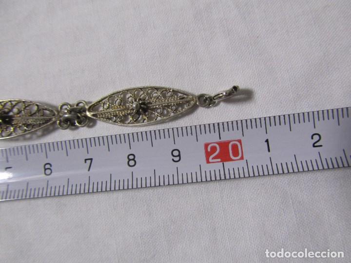 Joyeria: Pulsera de filigrana de plata - Foto 9