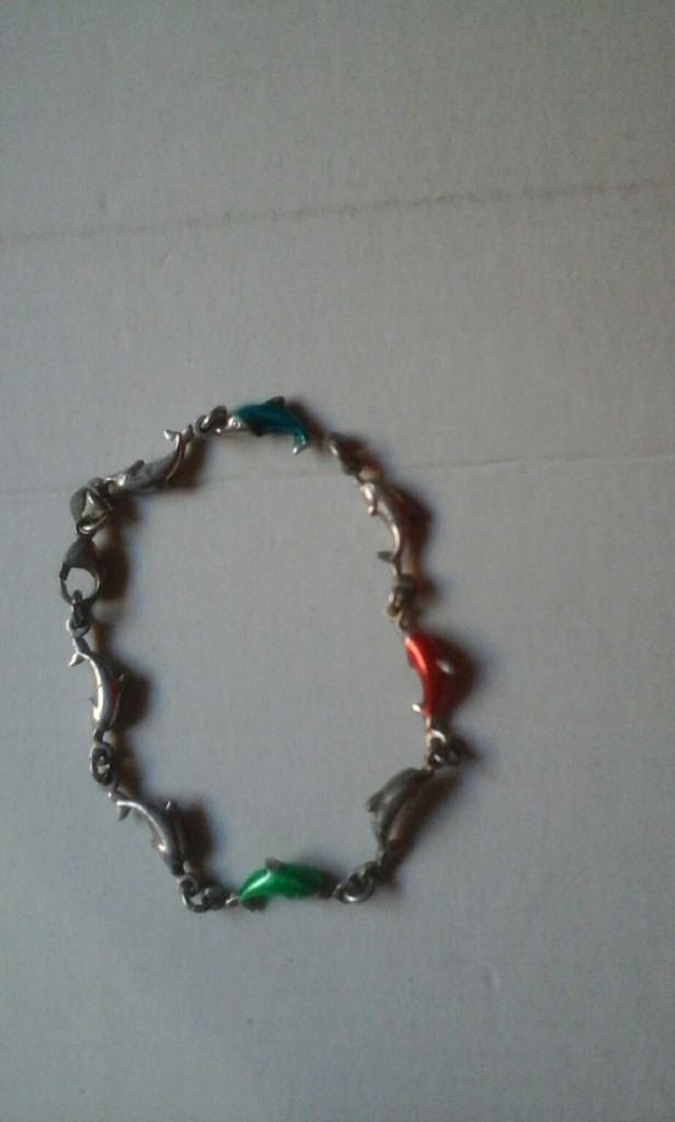 Joyeria: Cadena de delfines plateada /Silver Dolphin Chain - Foto 2