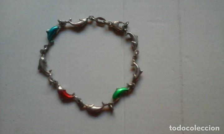 Joyeria: Cadena de delfines plateada /Silver Dolphin Chain - Foto 1