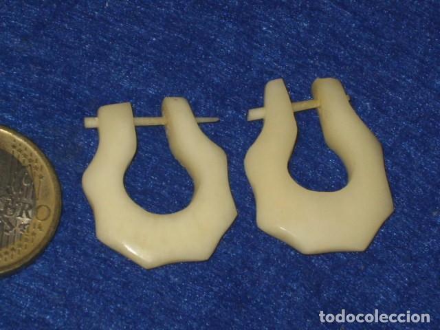 Joyeria: PENDIENTES DE HUESO. - Foto 3