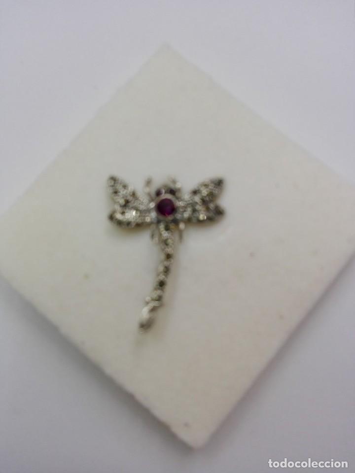 Joyeria: Broche alfiler de plata de ley - Foto 1