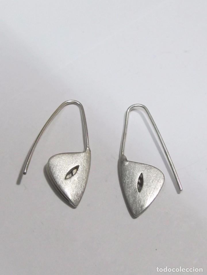 Joyeria: PENDIENTES DE PLATA CON CIERRE DE GANCHO - Foto 1