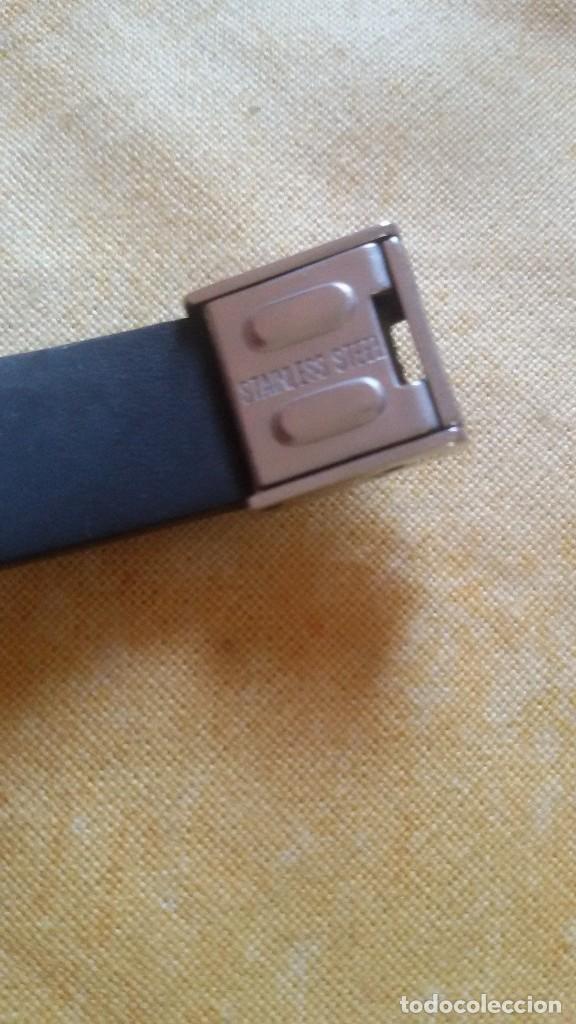 Joyeria: Pulsera de acero y caucho. - Foto 6
