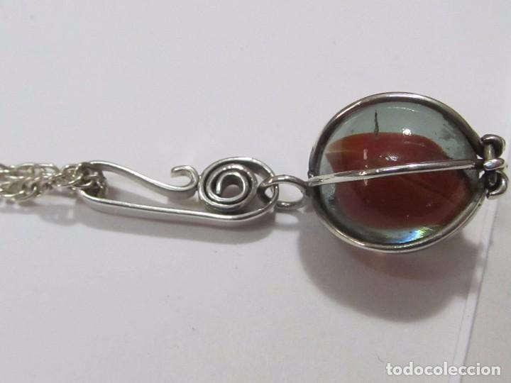 Joyeria: CORD&Oacute;N Y COLGANTE DE PLATA CON BOLA - Foto 5